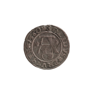 szelag by Gerhard Lentz and Casper Lauterbach, R1 (rarity). Obverse: Prussian eagle with crowned