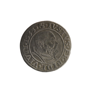 grosz; Straub (Strawb), Heinrich, publisher; Wille, Albrecht (fl. 1520-?), publisher; Decjusz, Jost