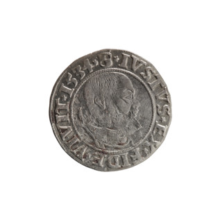 Albrecht Hohenzollern (Prince of Prussia; 1490–1568) — male busts in armour, eagles; obverse: