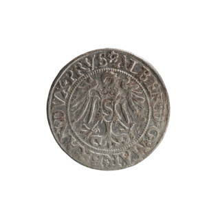 grosz, Decius, Jost Ludwik (fl. 1528-1535), Albrecht Hohenzollern (Prince of Prussia; 1490-1568) -