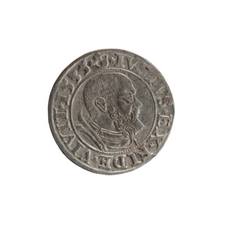 grosz, Decius, Jost Ludwik (fl. 1528-1535), Albrecht Hohenzollern (Prince of Prussia; 1490-1568) -