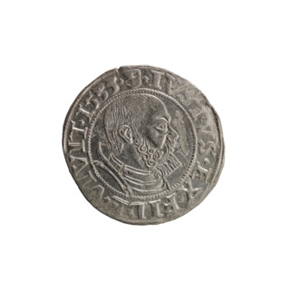 grosz, Decius, Jost Ludwik (fl. 1528-1535); eagles; Albert of Prussia (Prince of Prussia;