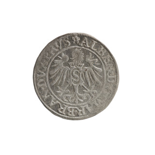 grosz, Decius, Jost Ludwik (fl. 1528-1535); Albrecht Hohenzollern (Prince of Prussia; 1490-1568) -