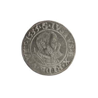 grosz, Decius, Jost Ludwik (fl. 1528–1535); Albrecht Hohenzollern (Prince of Prussia; 1490–1568) —