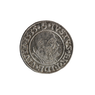 grosz, Decius, Jost Ludwik (fl. 1528-1535), Albrecht Hohenzollern (Prince of Prussia; 1490-1568) -