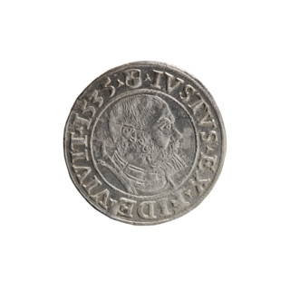 grosz, Decius, Jost Ludwik (fl. 1528-1535). Eagles; Albrecht Hohenzollern (Prince of Prussia;
