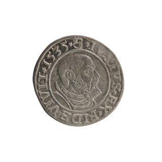 grosz, Decius, Jost Ludwik (fl. 1528-1535), eagles, Albert of Prussia (Prince of Prussia;