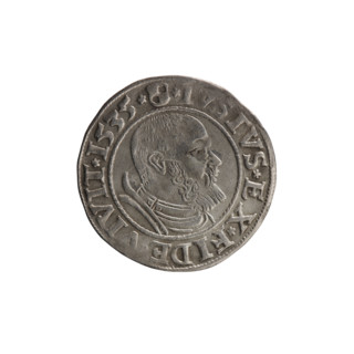 grosz, Decius, Jost Ludwik (fl. 1528–1535), Albrecht Hohenzollern (Prince of Prussia; 1490–1568) —