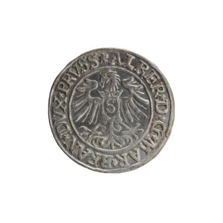 grosz, Decius, Jost Ludwik (fl. 1528–1535), Albrecht Hohenzollern (Prince of Prussia; 1490–1568) —
