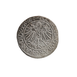 Grosz, Decius, Jost Ludwik (fl. 1528–1535); Albrecht Hohenzollern (Prince of Prussia; 1490–1568).