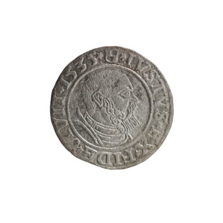 Decius Grosz, Jost Ludwik (fl. 1528–1535). 1535. Ducal Prussia (Königsberg). Coin (diameter 22.7