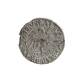 Artist: Decius Grosz; engraver: Jost Ludwik (fl. 1528–1535). Type: coin, Ducal Prussia (1525–1701),