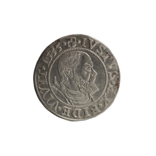 grosz, Decius, Jost Ludwik (fl. 1528-1535); eagles; Albert of Prussia (Prince of Prussia;