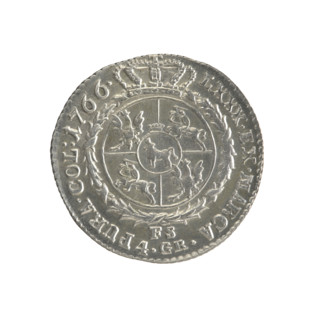 Gold crown, Stanislaw August Poniatowski (King of Poland; 1764–1795). Obverse: Head of Stanislaw