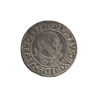 grosz; Vogelwaider (Vogelwaid), Eustachius, publisher; Decius, Jost Ludwik (fl. 1528–1535); R