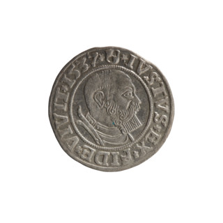grosz, Decius, Jost Ludwik (fl. 1528–1535), Vogelwaider (Vogelwaid), Eustachius, publisher, R