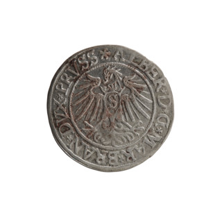 Grosz; Vogelwaider (Vogelwaid), Eustachius, publisher; Decius, Jost Ludwik (fl. 1528–1535). Obv.: