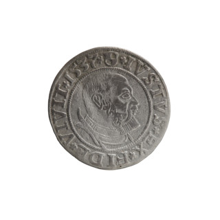grosz, Vogelwaider (Vogelwaid), Eustachius, publisher, Decius, Jost Ludwik (fl. 1528-1535), R