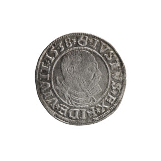 grosz; Vogelwaider (Vogelwaid) Eustachius, publisher; Decius, Jost Ludwik (fl. 1528–1535); Albrecht