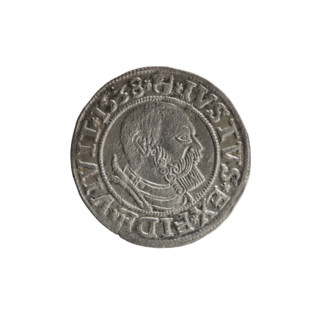grosz; Vogelwaider (Vogelwaid), Eustachius, publisher; Decius, Jost Ludwik (fl. 1528–1535); eagles;