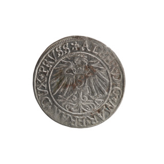 grosz; Vogelwaider (Vogelwaid), Eustachius, publisher; Decius, Jost Ludwik (fl. 1528–1535); eagles;