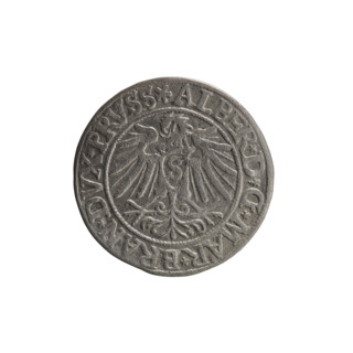 grosz; Vogelwaider (Vogelwaid), Eustachius, publisher; Decius, Jost Ludwik (fl. 1528–1535); eagles;