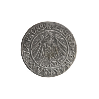 grosz; Vogelwaider (Vogelwaid), Eustachius, publisher; Decius, Jost Ludwik (fl. 1528–1535); eagles;