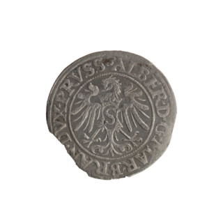 Albrecht Hohenzollern (Prince of Prussia; 1490–1568) — coin (1534), Ducal Prussia (1525–1701),