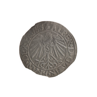grosz; Schilling, Maciej, publisher; Decjusz, Jost Ludwik (fl. 1528–1535); R0 (rarity). Albrecht