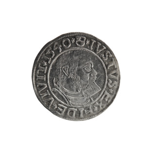 grosz; Schilling, Maciej, publisher; Decjusz, Jost Ludwik (fl. 1528–1535); Albrecht Hohenzollern