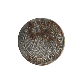 grosz, Decius, Jost Ludwik (fl. 1528-1535), Schilling, Maciej, publisher, Albrecht Hohenzollern