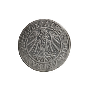 grosz; Schilling, Maciej, publisher; Decjusz, Jost Ludwik (fl. 1528-1535); eagles; Albrecht