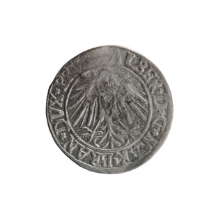 grosz, Schilling, Maciej, R0 (rarity), Albrecht Hohenzollern (Prince of Prussia; 1490–1568) —