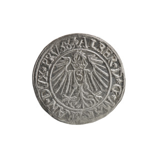 grosz; Schilling, Maciej; R0 (rarity); eagles; Albrecht Hohenzollern (Prince of Prussia; 1490–1568)