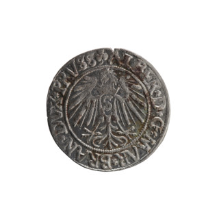 grosz, Schilling, Maciej, R0 (rarity), Albrecht Hohenzollern (Prince of Prussia; 1490–1568) -