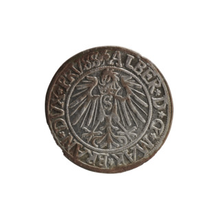 grosz, Schilling, Maciej, R0 (rarity), Albrecht Hohenzollern (Prince of Prussia; 1490–1568) —