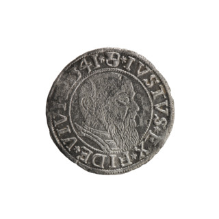 grosz, Schilling, Maciej, R0 (rarity), eagles, Hohenzollern (coat of arms), male busts in armor,