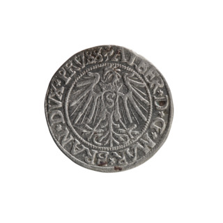 grosz, Schilling, Maciej, R0 (rarity), eagles, Albrecht Hohenzollern (Prince of Prussia; 1490–1568)