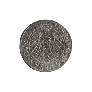 grosz, Schilling, Maciej, R0 (rarity), Albrecht Hohenzollern (Prince of Prussia; 1490–1568) —