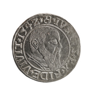 grosz, Straub (Strawb), Heinrich, R0 (rarity), Albrecht Hohenzollern (Prince of Prussia; 1490–1568)
