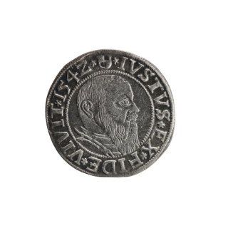 grosz, Straub (Strawb), Heinrich, R0 (rarity), eagles, Hohenzollern (coat of arms), male busts in