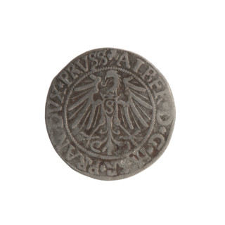 grosz; Straub (Strawb), Heinrich; R0 (rarity). Albrecht Hohenzollern (Prince of Prussia; 1490–1568)