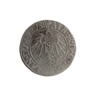 grosz; maker: Straub (Strawb), Heinrich; rarity R0; Albrecht Hohenzollern (Prince of Prussia;