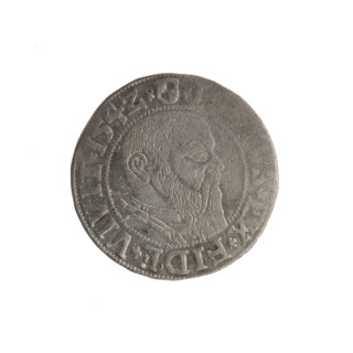 grosz, Straub (Strawb), Heinrich, R0 (rarity). Albrecht Hohenzollern (Prince of Prussia; 1490–1568)