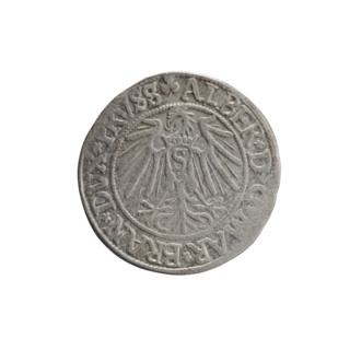 grosz, Straub (Strawb), Heinrich, R0 (rarity), Albrecht Hohenzollern (Prince of Prussia; 1490-1568)