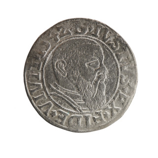 grosz, Straub (Strawb), Heinrich, R0 (rarity), eagles, Albrecht Hohenzollern (Prince of Prussia;