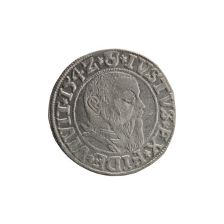 grosz, Straub (Strawb), Heinrich, R0 (rarity), eagles, Hohenzollern (coat of arms), male busts in