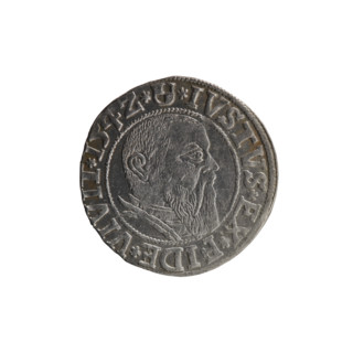 Heinrich Straub (Strawb) grosz, R0 (rarity). Albrecht Hohenzollern (Prince of Prussia; 1490–1568) —
