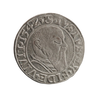 grosz, Straub (Strawb), Heinrich, R0 (rarity), Albrecht Hohenzollern (Prince of Prussia; 1490–1568)