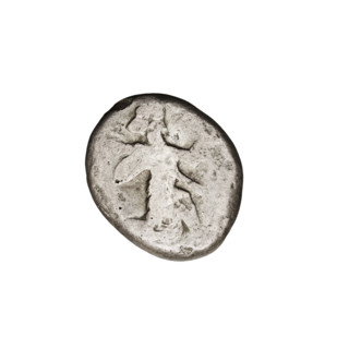 shekel (V–IV centuries BC), Artaxerxes II (404–358 BC), obverse: King Artaxerxes II in a long robe